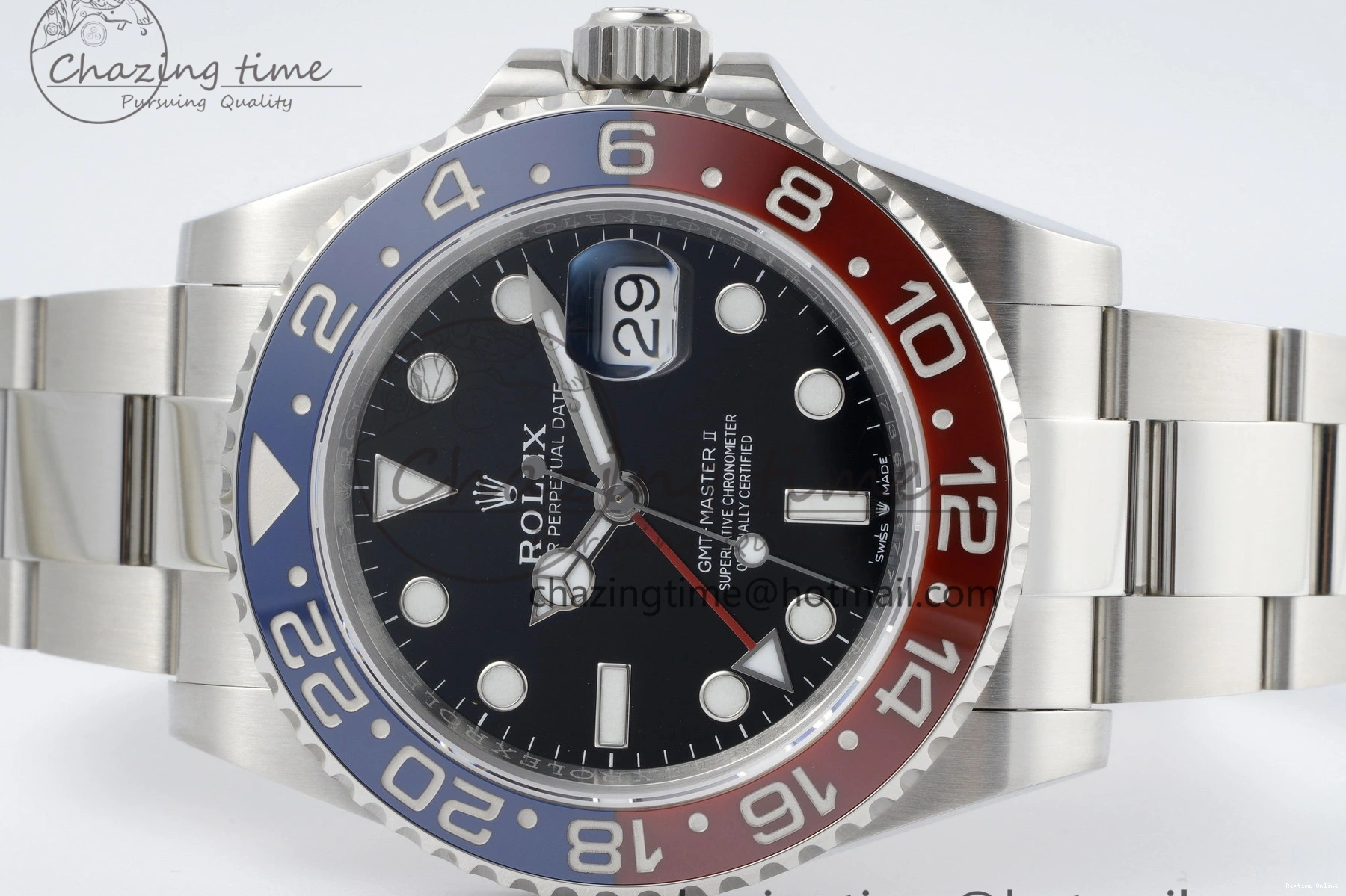 0111 ZeroBulk GMT Master II 126710 BLRO 904L SS KING Factory 1:1 Best Edition on Oyster Bracelet K3285 CHS 2073